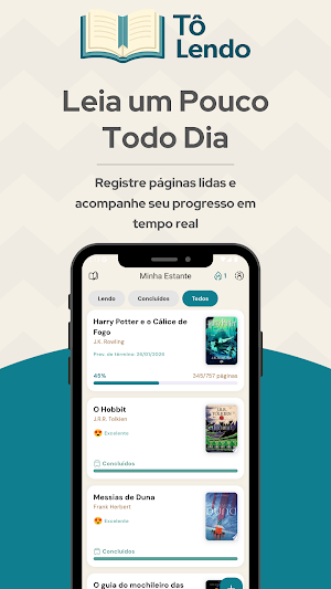 Tô Lendo: Reading Diary Screenshot 0