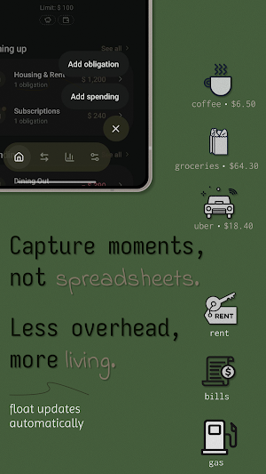 Float — Safe to Spend Screenshot 1