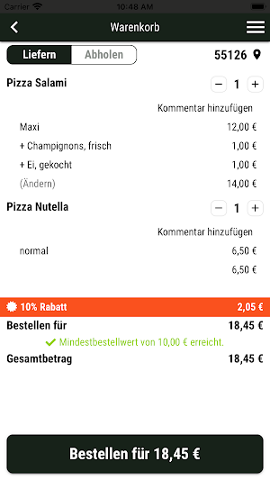 Pizzeria Etna da Davide Screenshot 1
