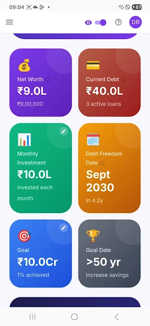 WealthEzee Screenshot 2