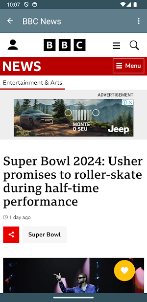 NewsHub Screenshot 1