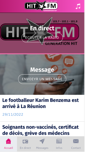 HIT FM Réunion Screenshot 0