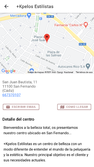 +Kpelos Estilistas Screenshot 2