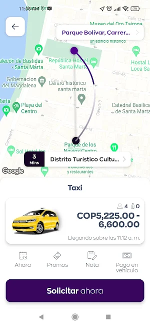 Taxi Santa Marta 4207000 Screenshot 3