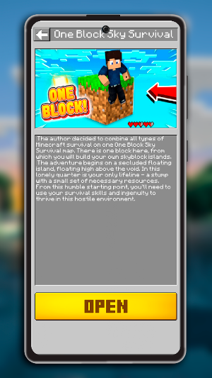 One Block Mod for Minecraft PE Screenshot 3