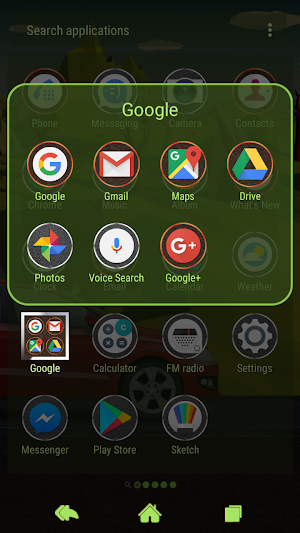 Go by car | Xperia™ Theme Screenshot 2