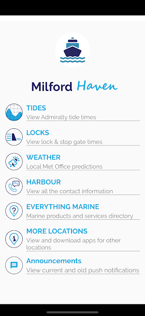 Sail Milford Haven Screenshot 1