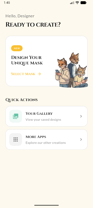 Therian Mask Designer Screenshot 0