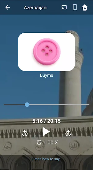 Learn Azerbaijani. Speak Azerbaijani. Screenshot 2