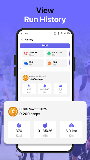 Walking Tracker: Pedometer Screenshot 2