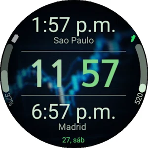 Multi-Zone Watch Face Screenshot 1