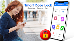 Smart Door Lock - Lock Screen Screenshot 0