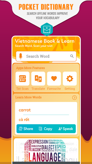 English to Vietnamese Translator & Dictionary Screenshot 0