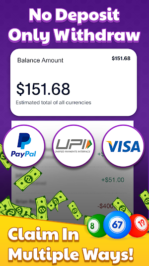 Bingo - Win Cash Game Screenshot 2
