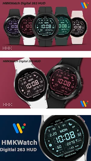 HMKWatch Digital 263 HUD Screenshot 0