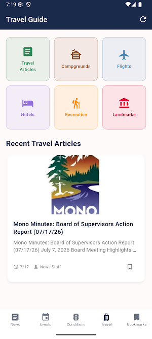 EasternSierraNow Screenshot 3