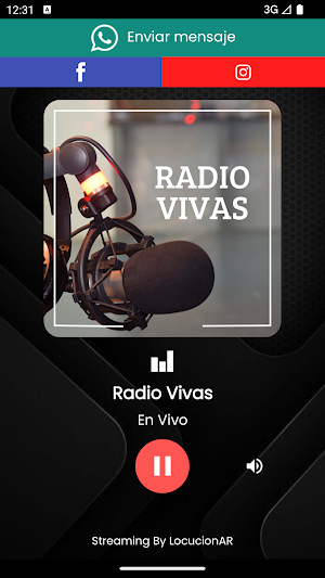 Radio Vivas Screenshot 0