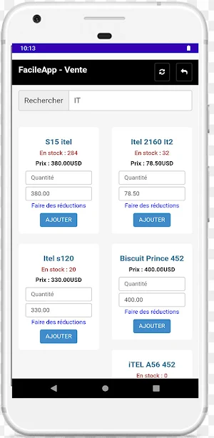 FacileApp B Screenshot 3