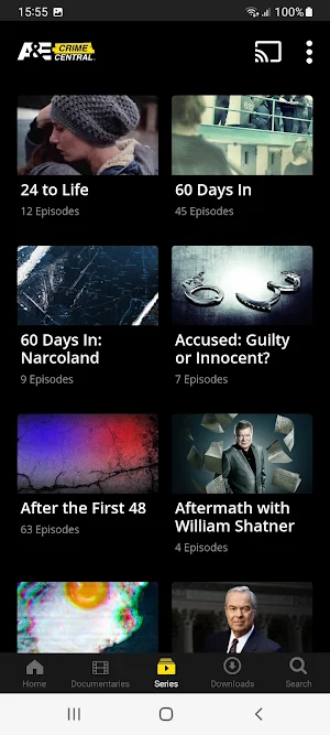 A&E Crime Central Screenshot 3