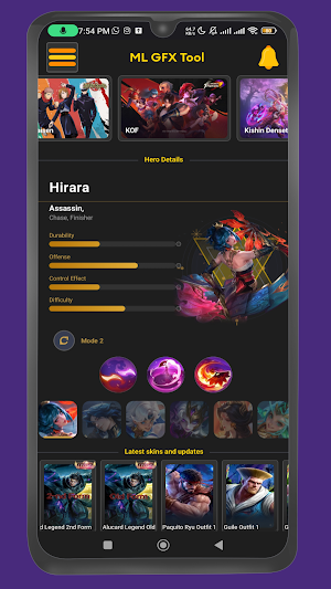 ML GFX Tool - Booster & 120FPS Screenshot 1