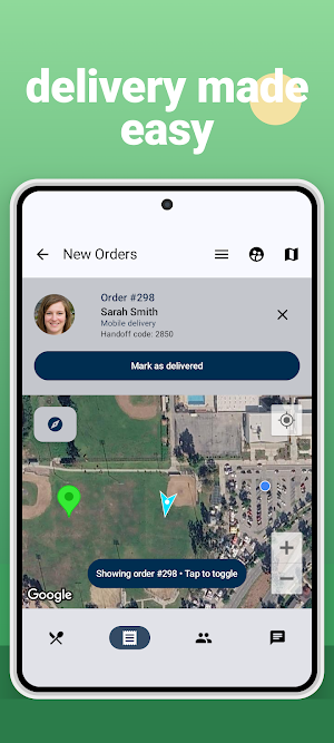 Club Order App Screenshot 1