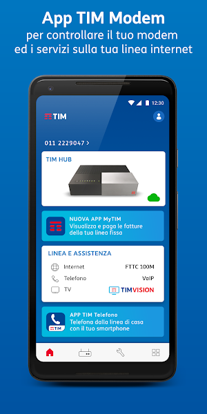 TIM Modem Screenshot 0
