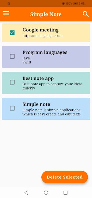 Simple Note Screenshot 3