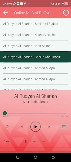 Sayed Saeed Offline Mp3 Quran Screenshot 3