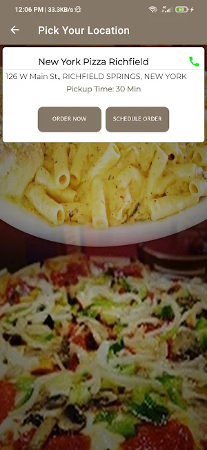 New York Pizza Richfield Screenshot 2