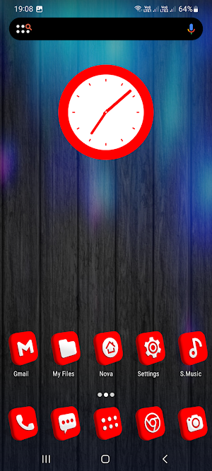 4D Red Icon Pack Screenshot 0