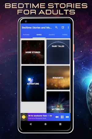Bedtime stories for adults - Sleep music Screenshot 0