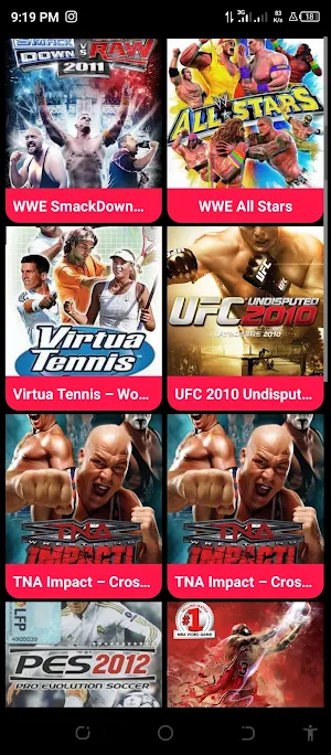 PSP Games Downloader Screenshot 3