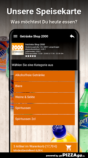 Getränke Shop 2000 Langenhagen Screenshot 3
