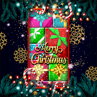 Merry Christmas Gift-Wallpaper