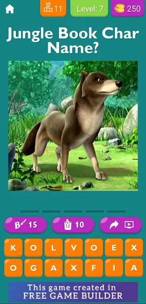 Jungle Book Quiz Screenshot 3