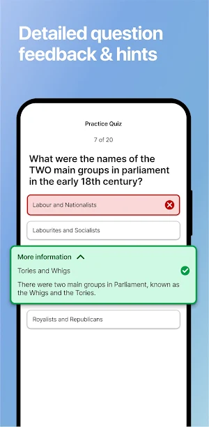 UK Citizenship Test Screenshot 2