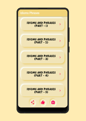 Idioms and Phrases in Bangla Screenshot 2