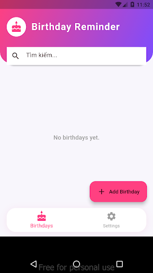 Birthday Reminder screenshot 6