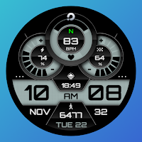 PRADO X143 Digital Watch Face