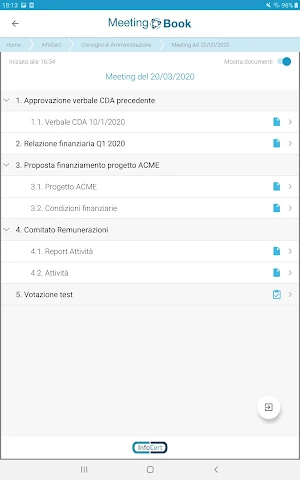 Meeting Book Corporate Screenshot 1