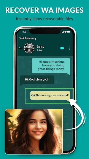 Recover Deleted WA Messages Screenshot 2