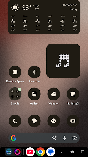 DockBar : Taskbar for Android Screenshot 0