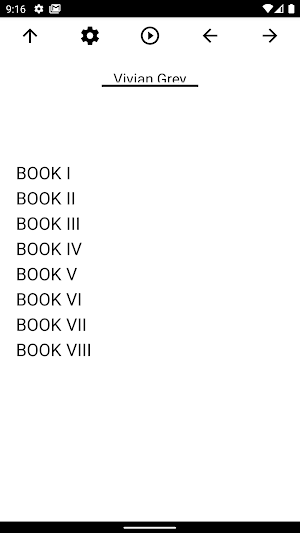 Book, Vivian Grey Screenshot 0