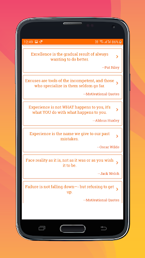 Motivational Quotes, Inspirational Quotes App 2021 Screenshot 1
