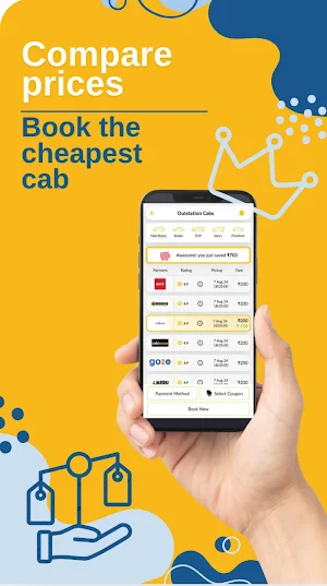 ChooseApp BETA - Compare Cabs Screenshot 0