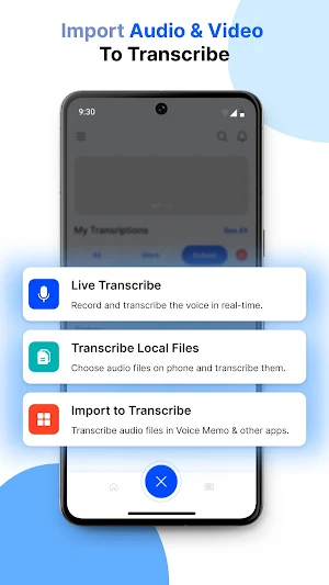 iREC: Transcribe Audio to Text Screenshot 1