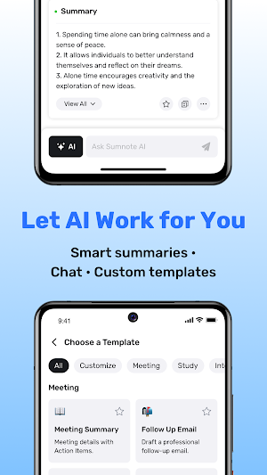 Sumnote AI: AI Note Taking Pro Screenshot 3