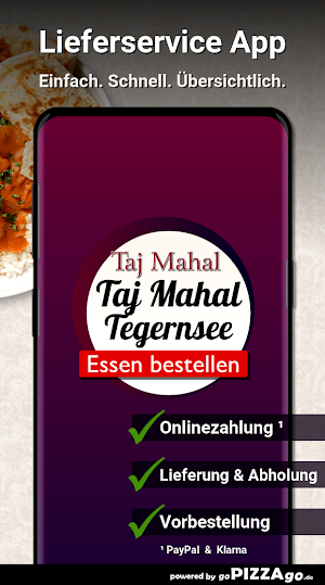 Taj Mahal Tegernsee Screenshot 0