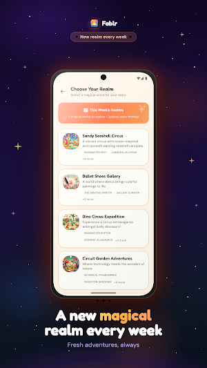Fablr: AI Bedtime Stories Screenshot 2