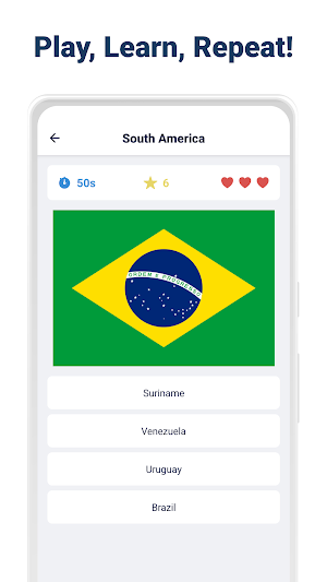Flag Quiz Countries & Capitals Screenshot 3
